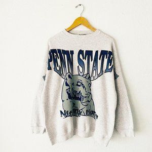 Vintage College Penn State Crewneck Sweatshirt SJE